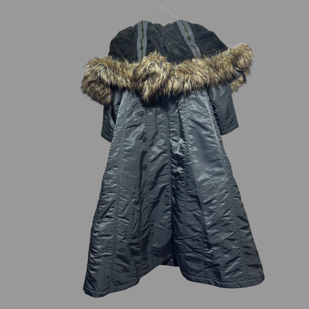 2022年秋冬ジュンヤワタナベ　変形コート　コムデギャルソン