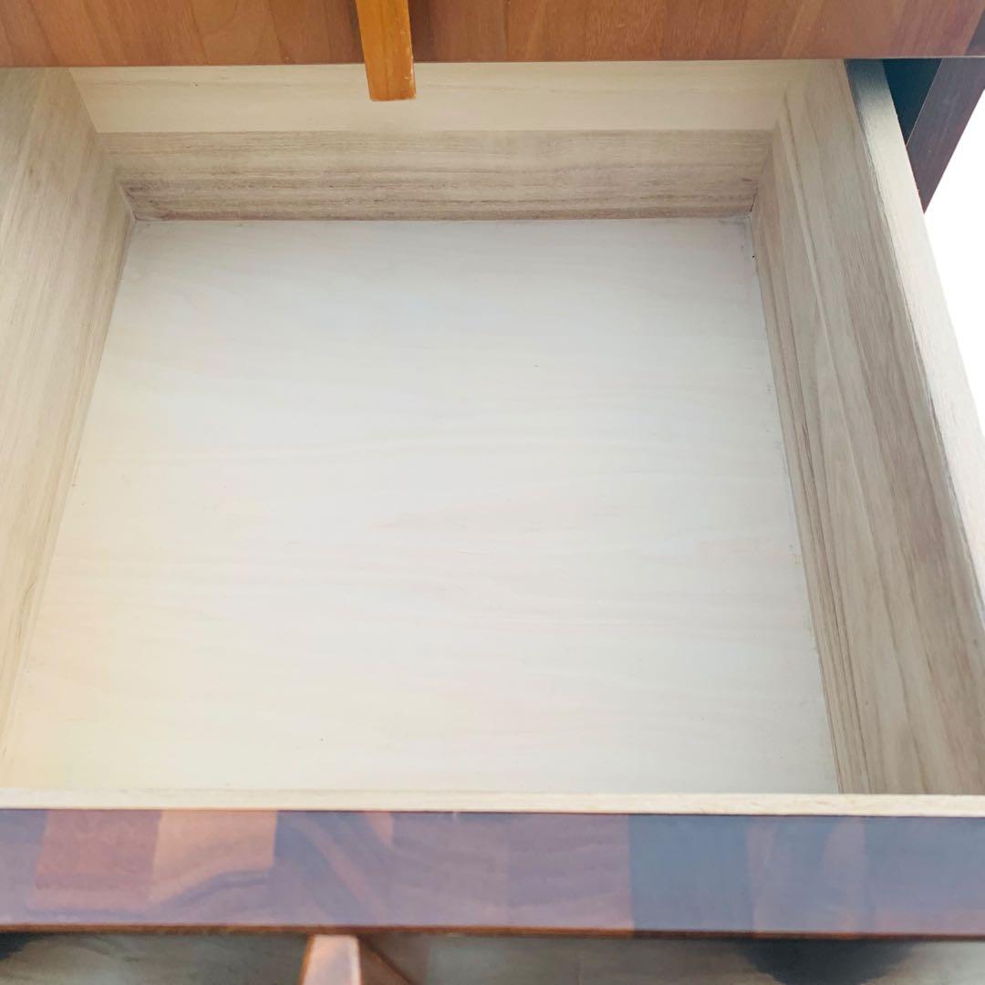 美品‼️LEGNATEC レグナテック　ハイチェストウォールナット引き取り可能