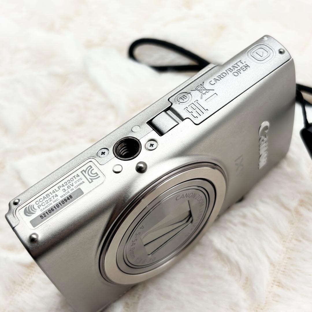 美品✨ 実写美⭕️ Canon IXY 650 Wi-Fi搭載モデル シルバー