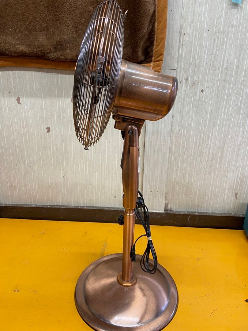 ドウシシャ　メタル扇風機 レトロ 扇風機　アンティーク　HIR-350
