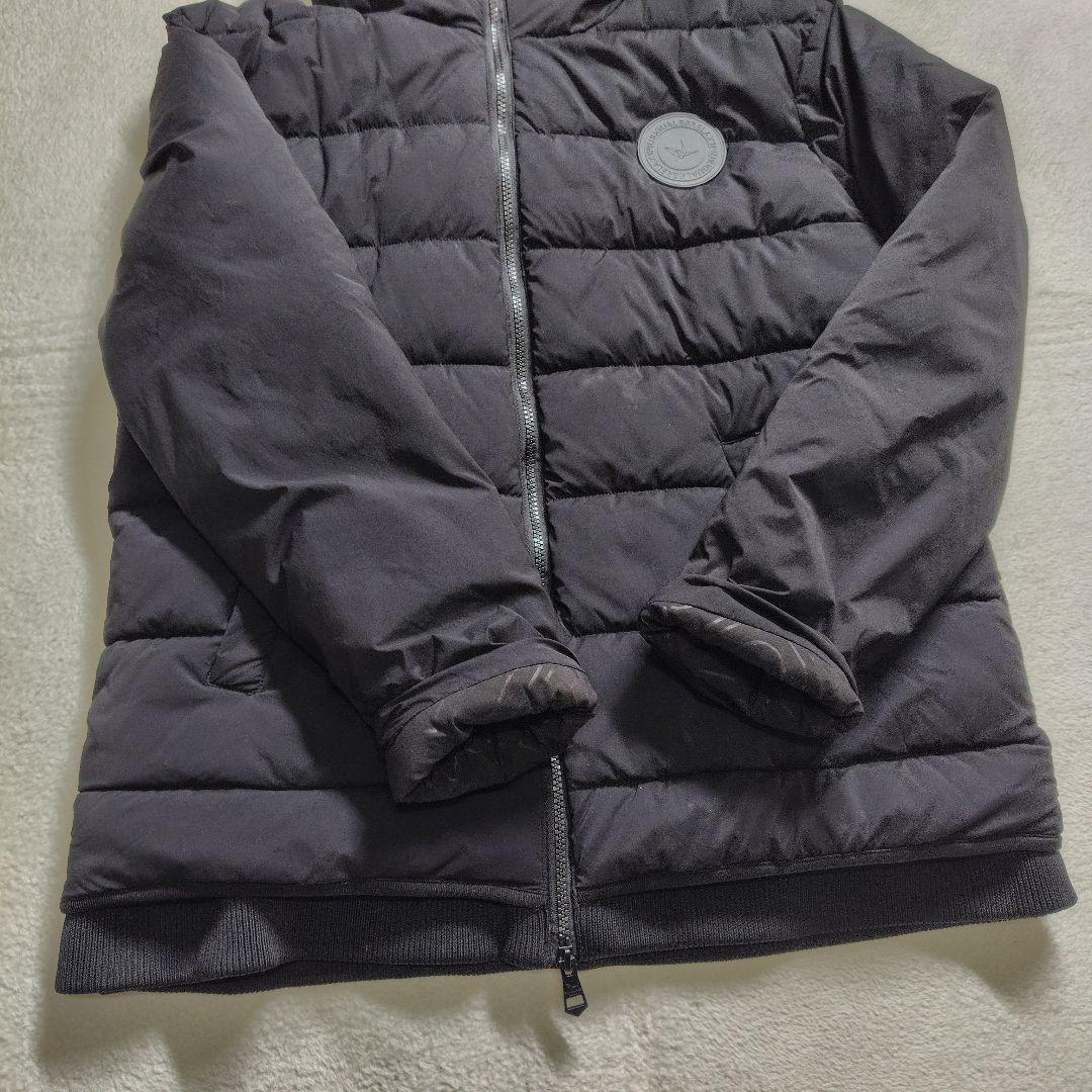 現行　2XL　ウノ ピゥ ウノ ウグァーレ トレ　ダウン　ワッペン　ビッグロゴ