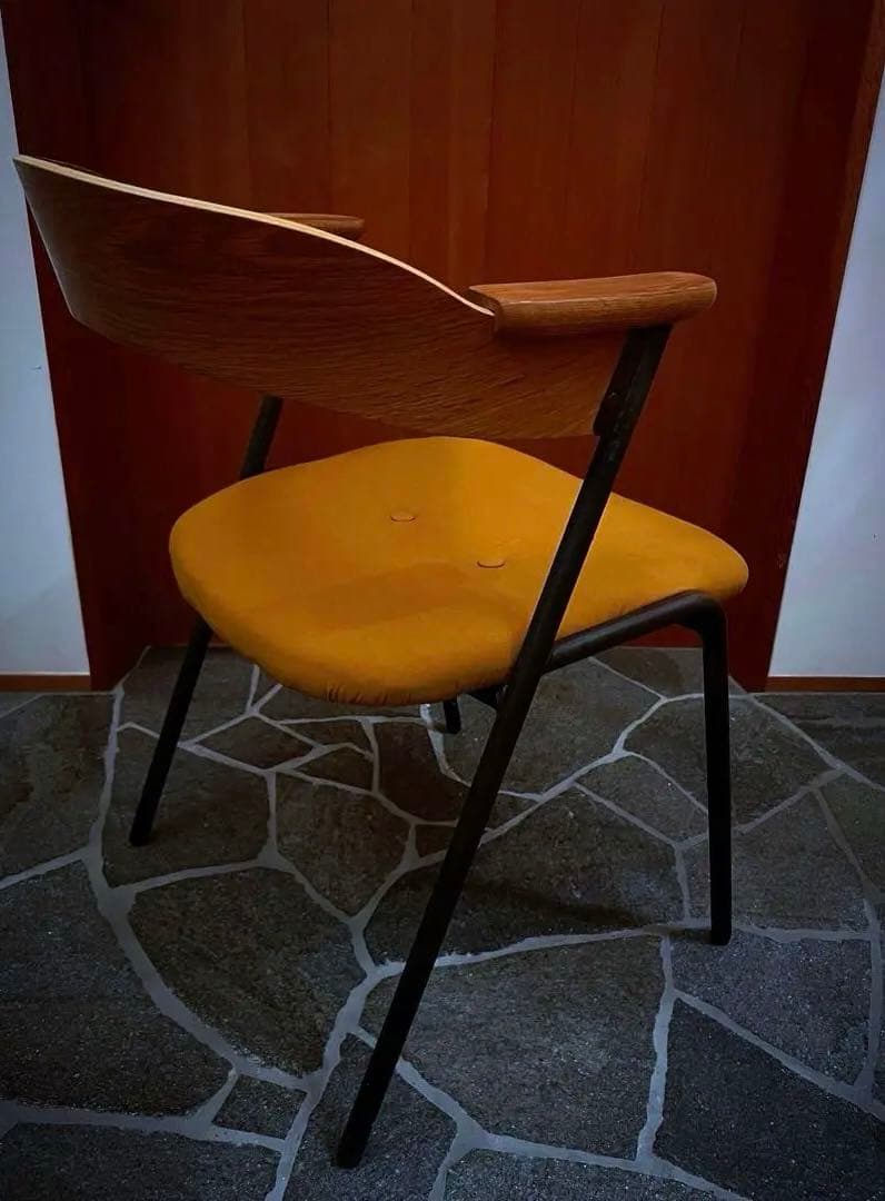 アデペシュ　ダニスショートアームチェア　アームチェア　ダイニングチェア　リメイク