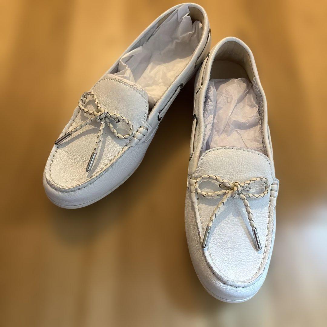 【極美品】REGAL リーガル モカシン リボンデッキシューズ 24.5