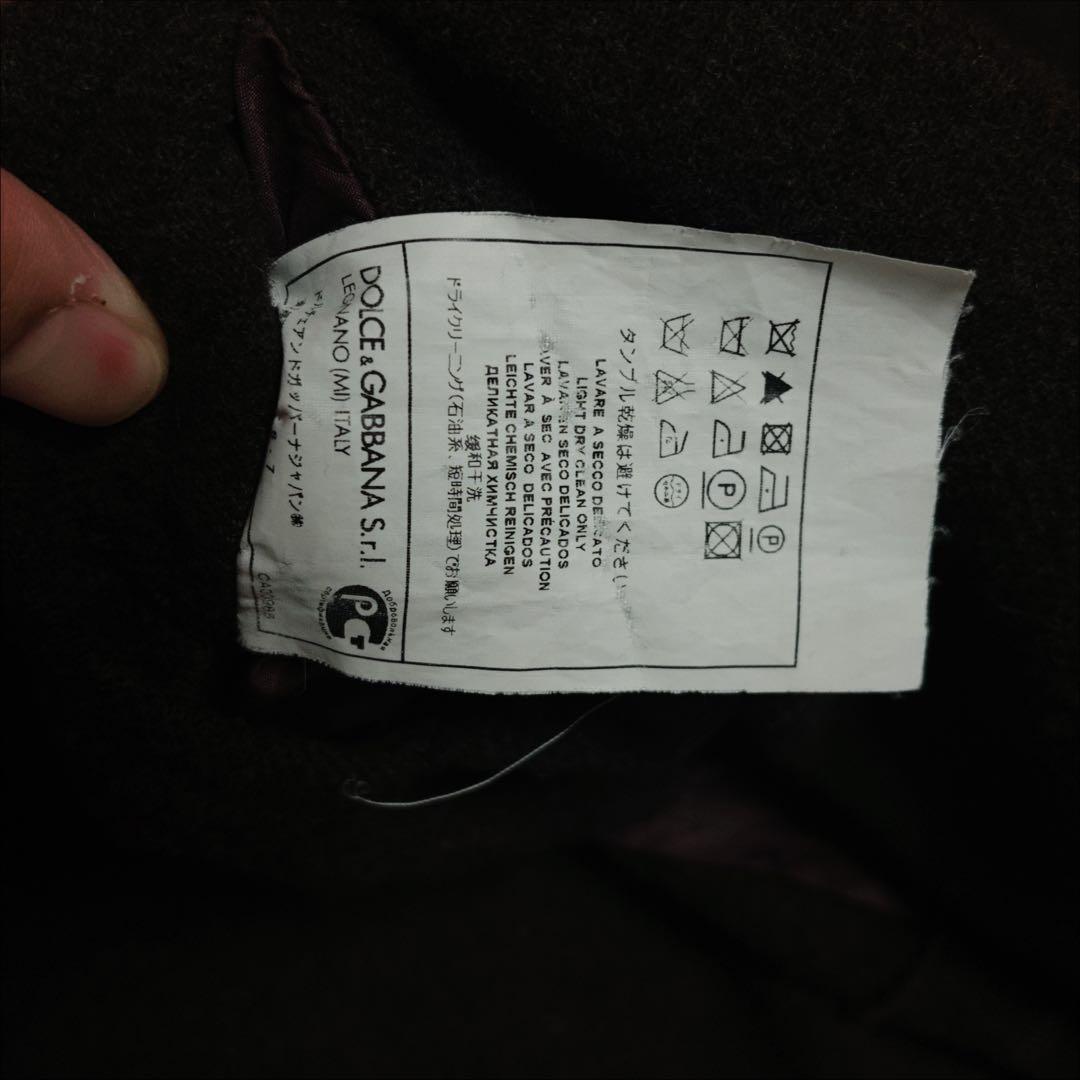 最高級バージンウール★ドルチェ＆ガッバーナ ダブル ジャケット 46 イタリア製