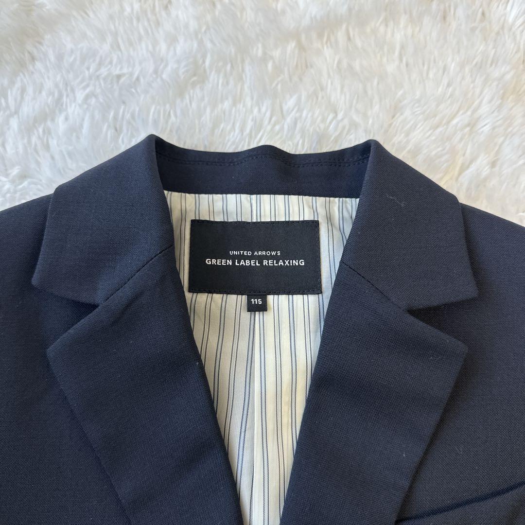 【美品】green label relaxing スーツ上下 シャツ 3点セット