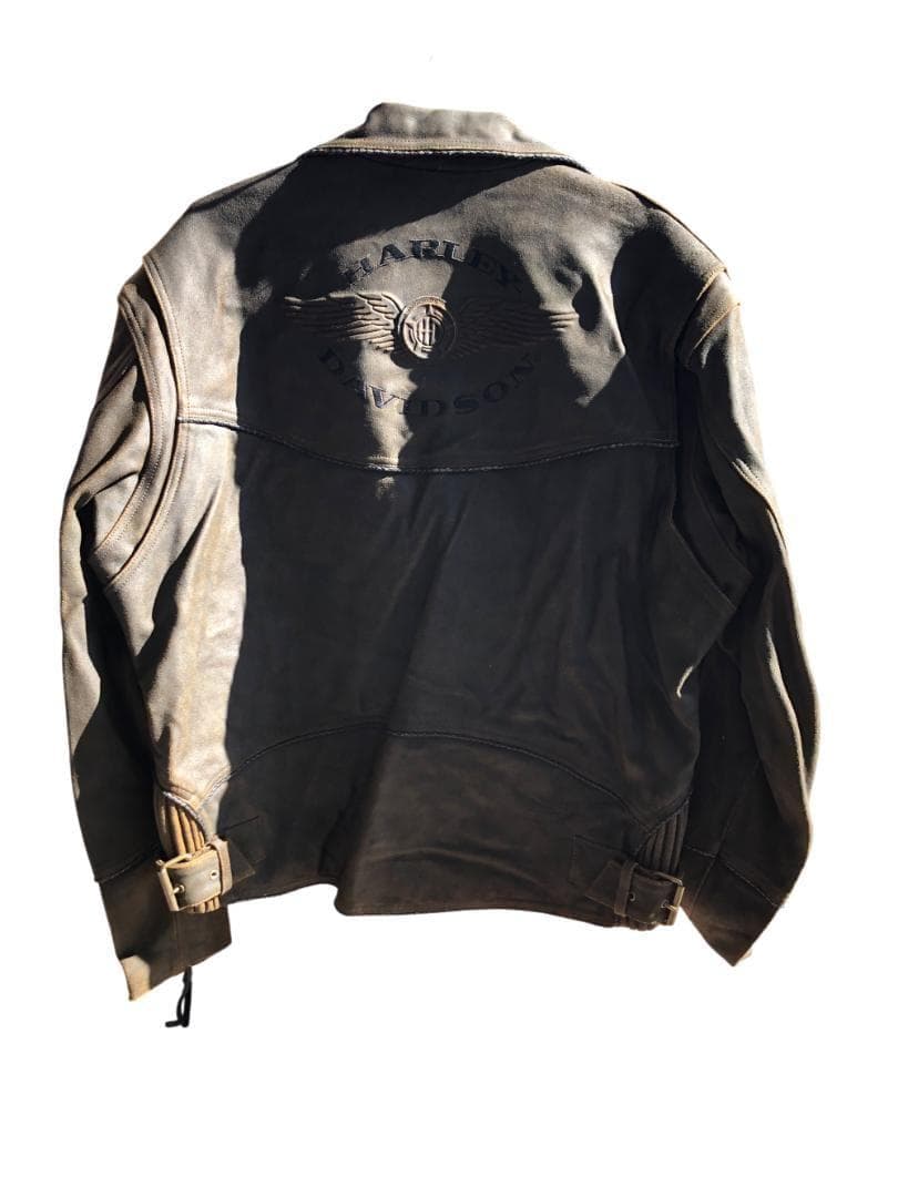 新品 Harley-Davidson レザーダブルライダースジャケット XXL