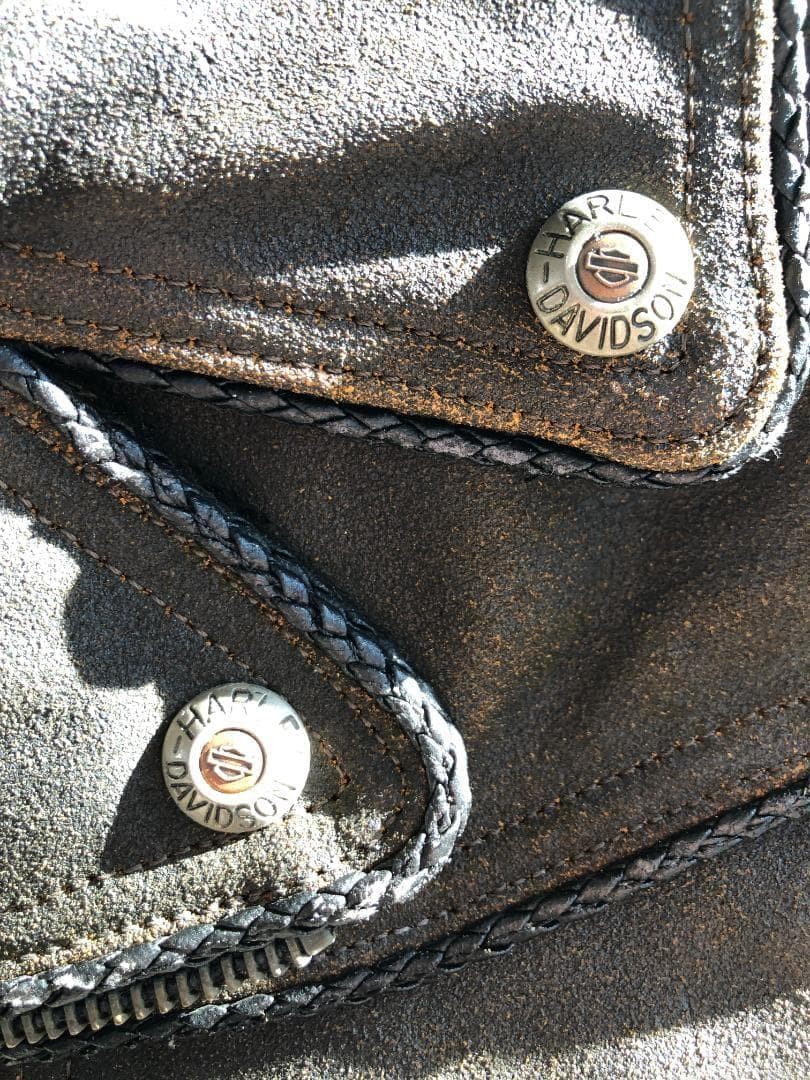 新品 Harley-Davidson レザーダブルライダースジャケット XXL