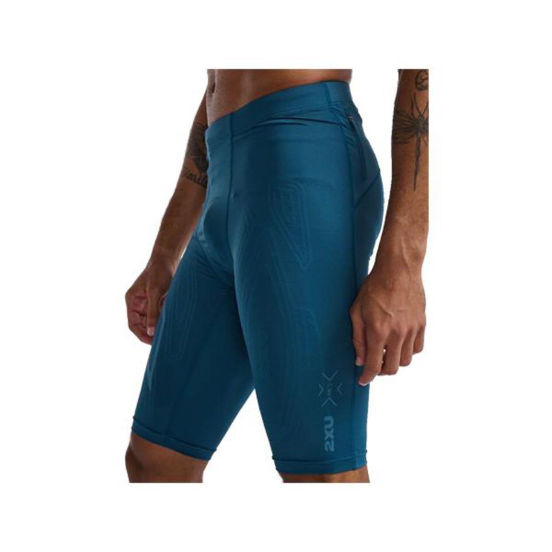 【新品】【限定色】2XU ツータイムズユー MCS メンズ ハーフ タイツ S