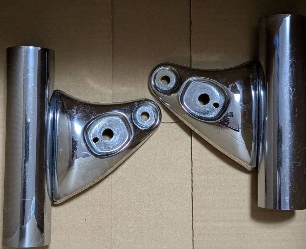 W650 イナドメ　ヘッドライトボディ&ライトステー