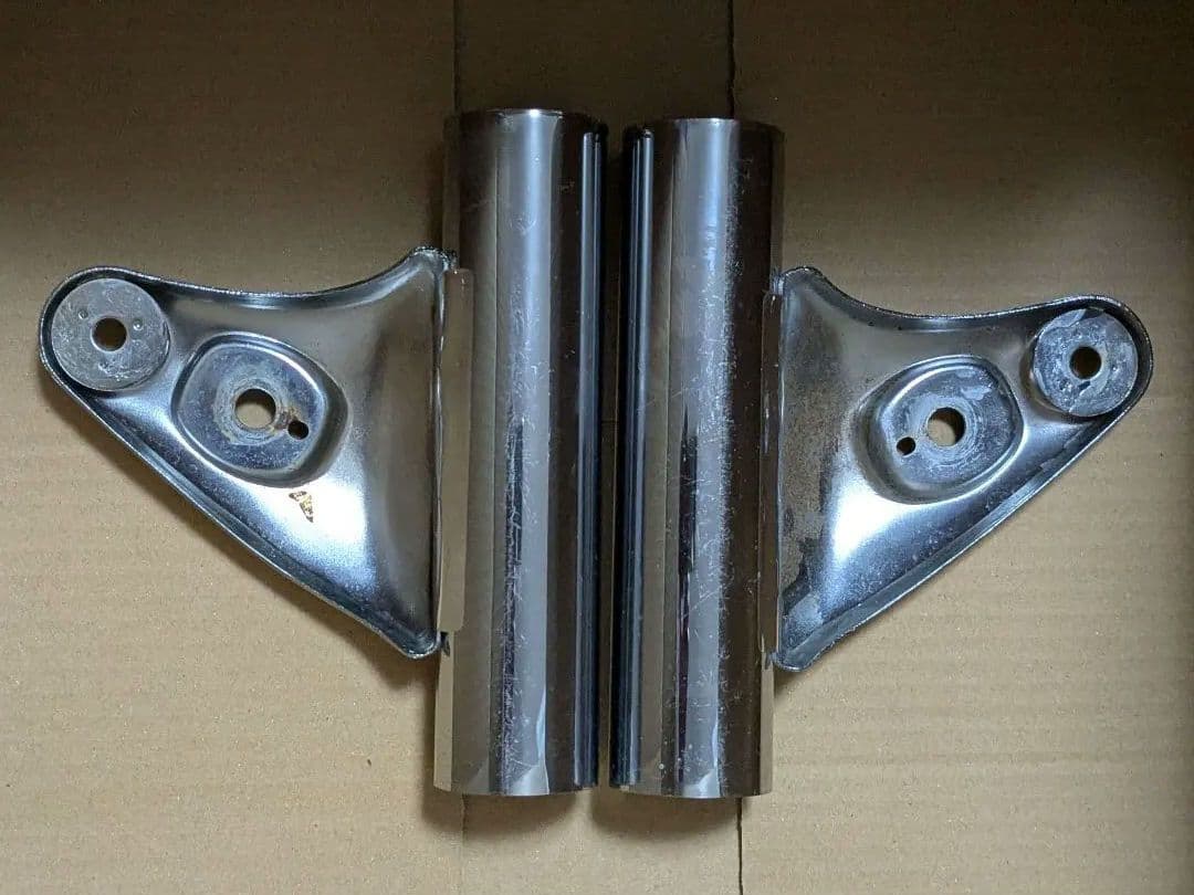 W650 イナドメ　ヘッドライトボディ&ライトステー