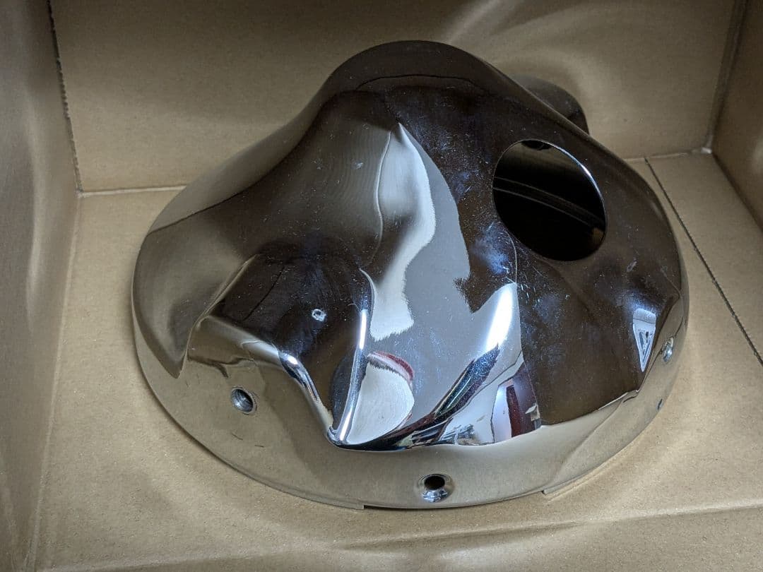 W650 イナドメ　ヘッドライトボディ&ライトステー