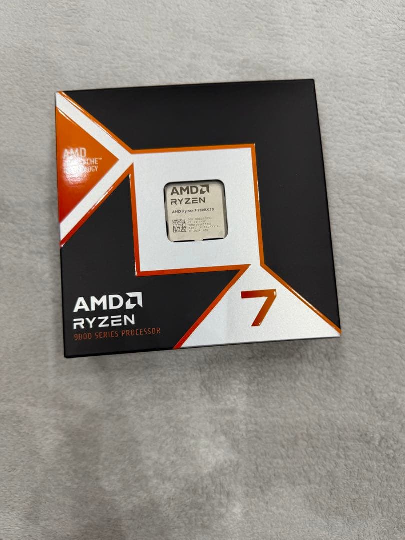 AMD Ryzen 7 9800X3D BOX ほぼ新品