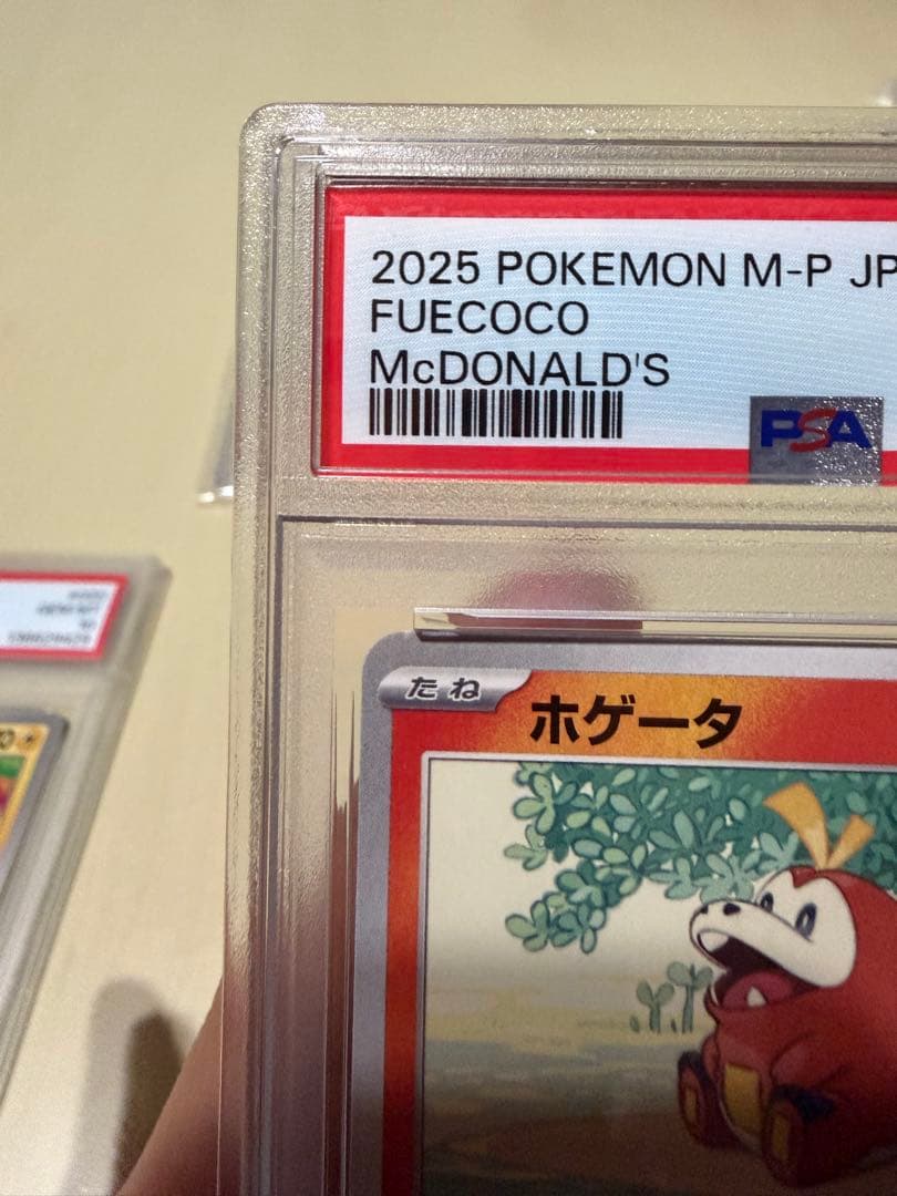 マックプロモピカチュウ　PSA10 ホゲータPSA10 未開封パックセット