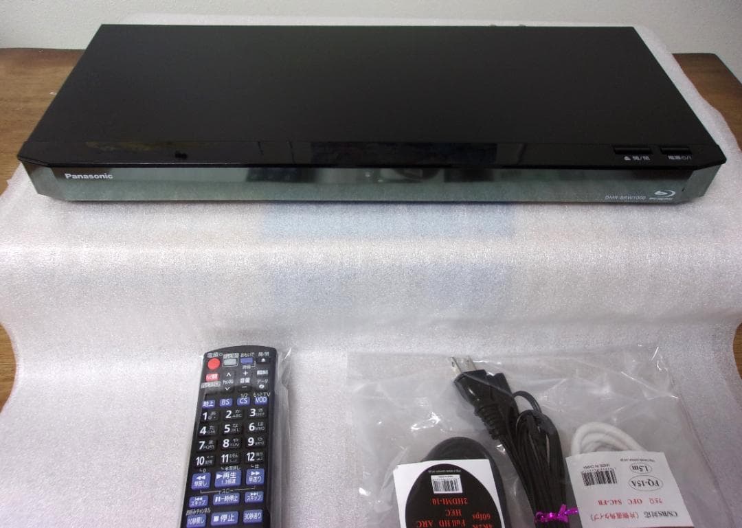 ■4K/パナソニック ブルーレイレコーダー/DMR-BRW1000（２チューナ）