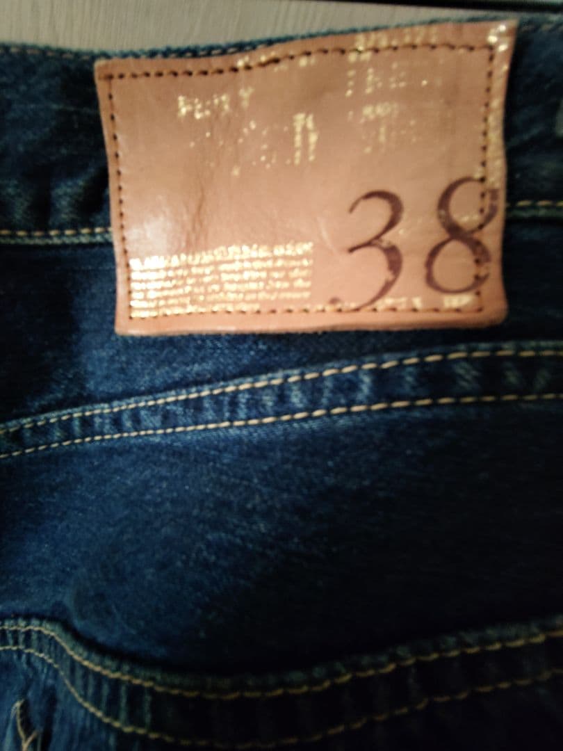 アナクロノーム ストレートデニム 38インチ