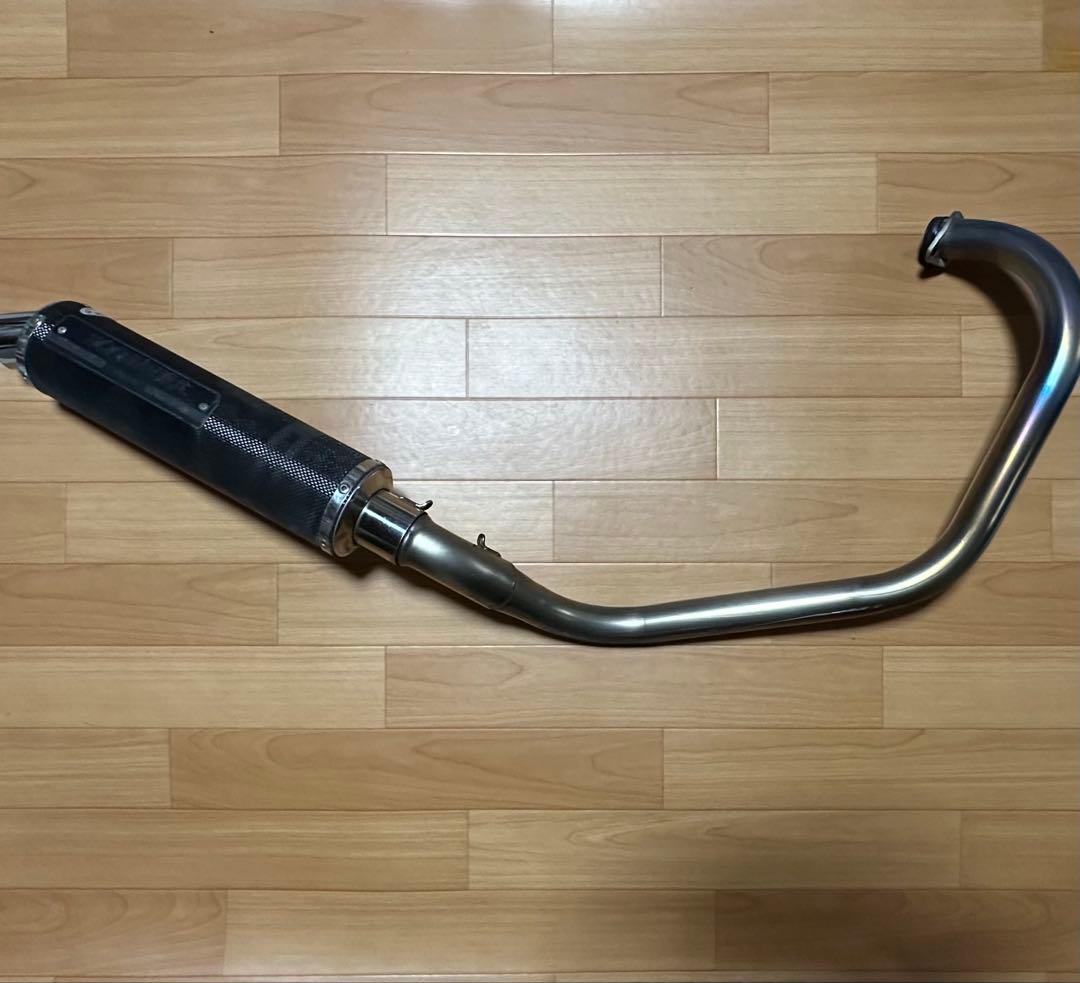 エイプ50 ヨシムラ　マフラー　チタン　カーボン