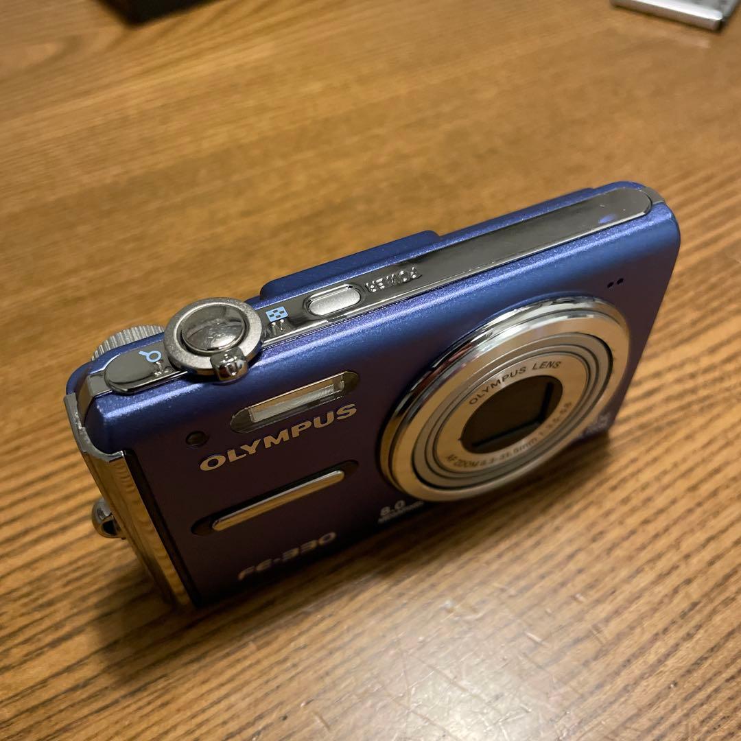【動作確認済み】オリンパス OLYMPUS FE-330 デジタルカメラ ブルー