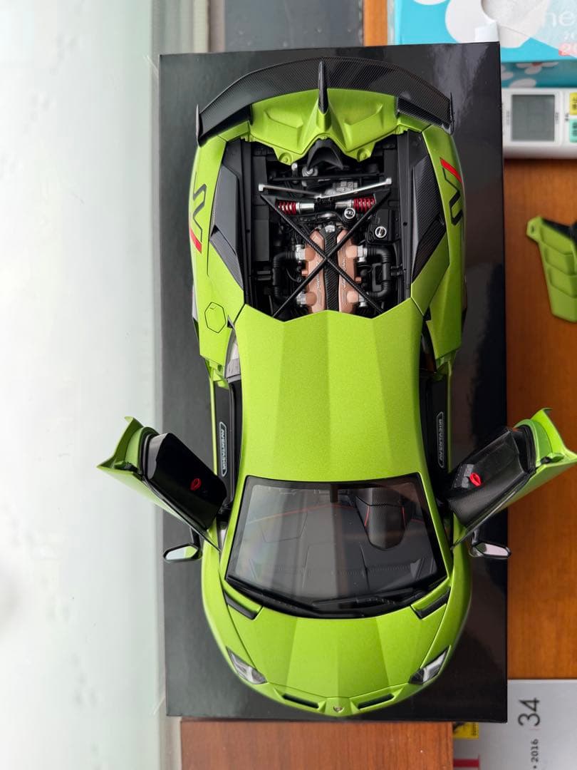 ミニカー Autoart Lamborghini Aventador SVJ 1/18