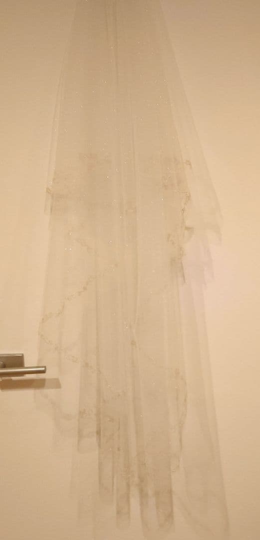 大幅値下げ！ミラコスタ　ミッキーベール ショート　ゴールド　ウェディング