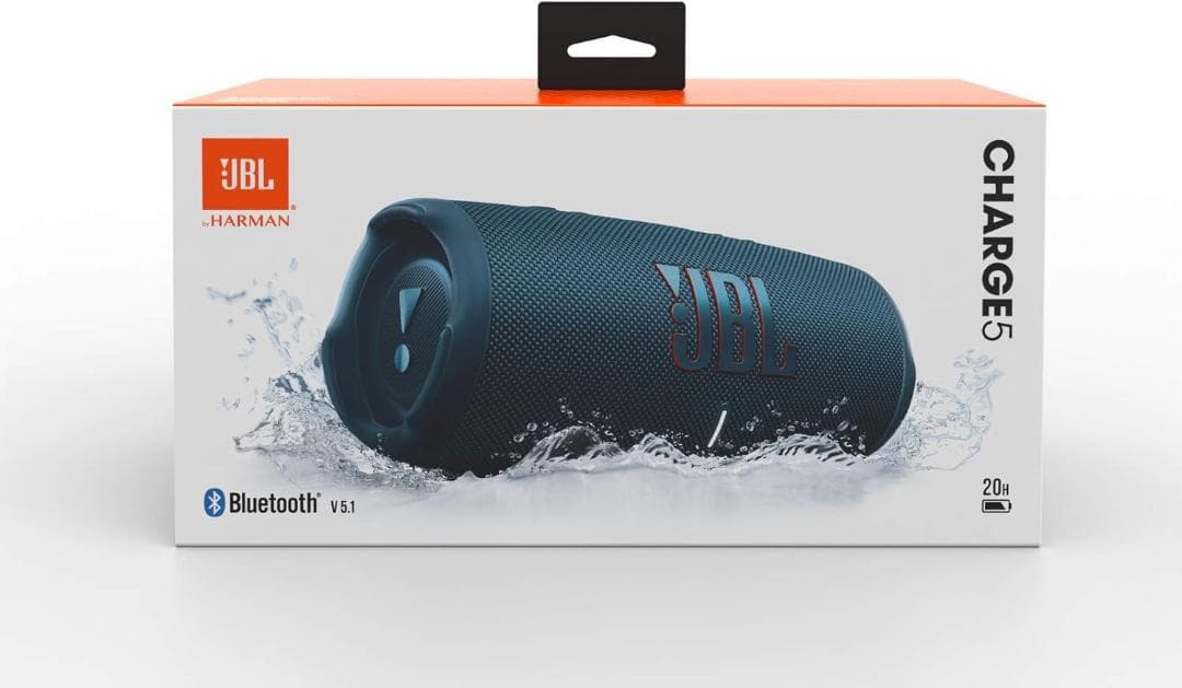 JBL Charge 5 ブルー ワイヤレススピーカー【新品】