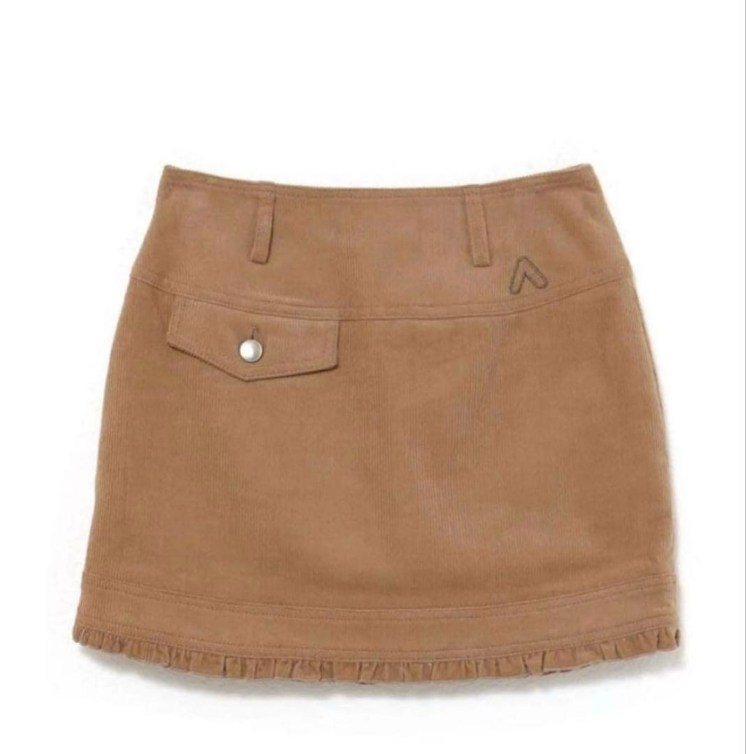 コーデュロイスカート