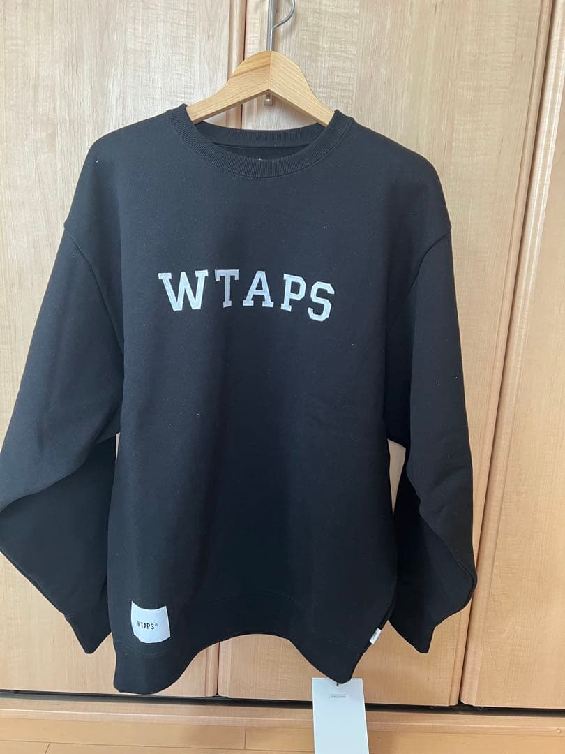WTAPS - ACADEMY ブラック スウェット サイズ02 M タグ付き