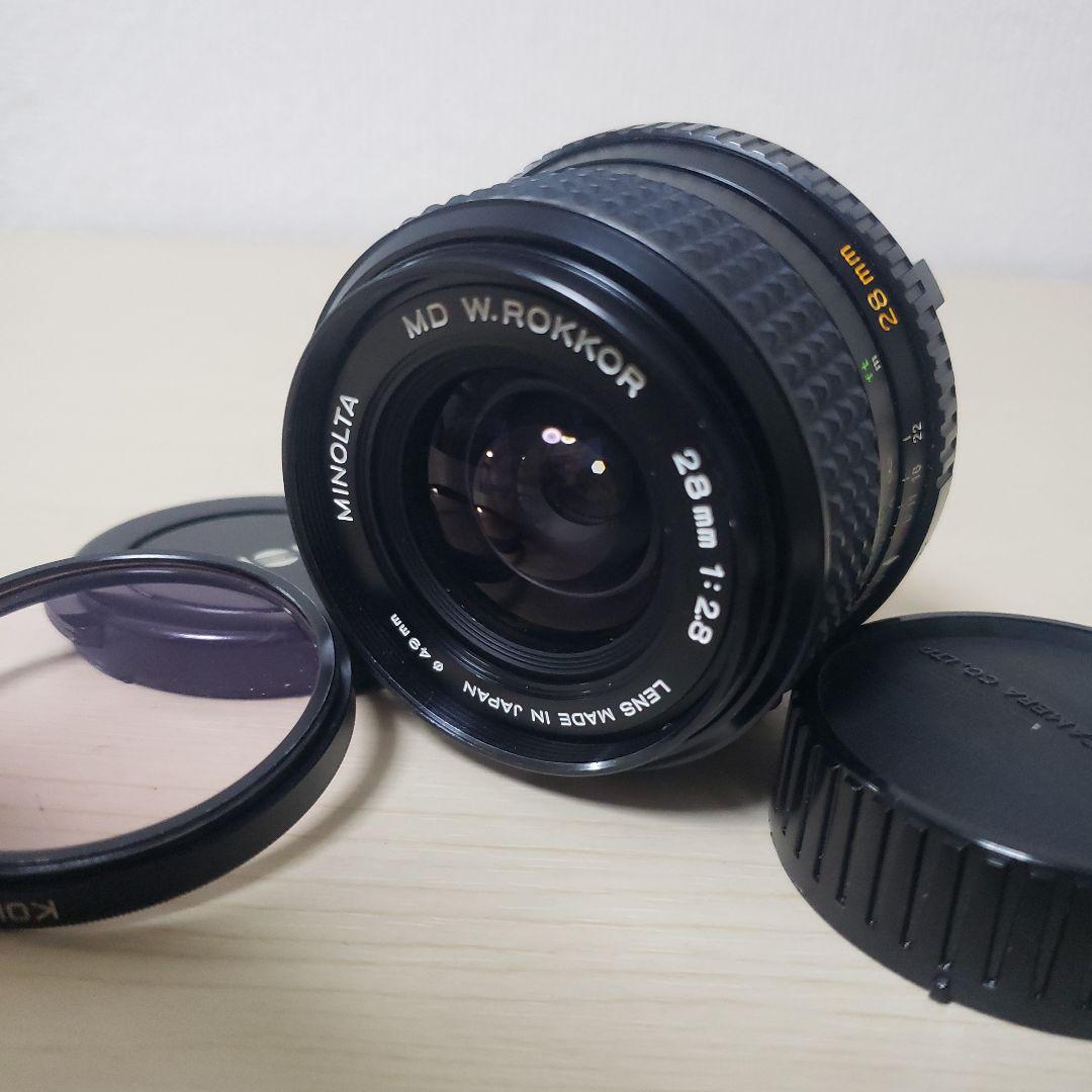 ★美品　MINOLTA MD W.ROKKOR 28mm F2.8