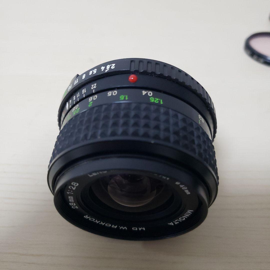 ★美品　MINOLTA MD W.ROKKOR 28mm F2.8