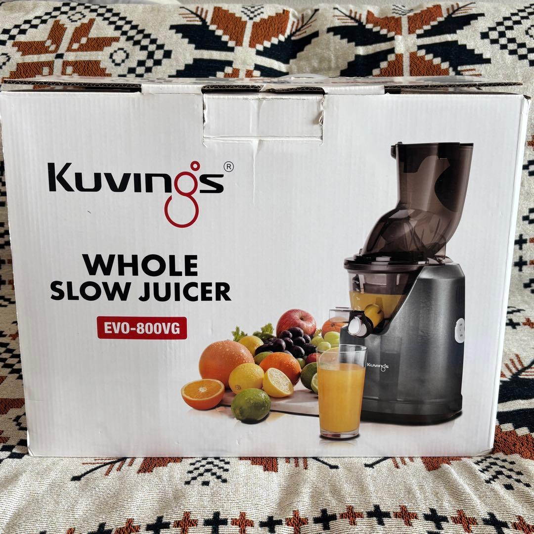 【未使用】KuvingsEVO-800VG スロージューサー 定価39,800円