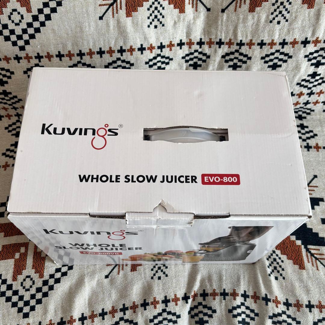 【未使用】KuvingsEVO-800VG スロージューサー 定価39,800円