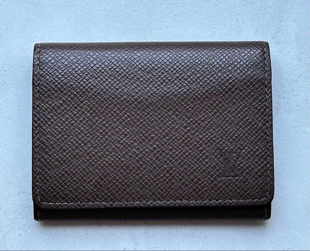 Louis Vuitton ブラウン 名刺入れ カードケース