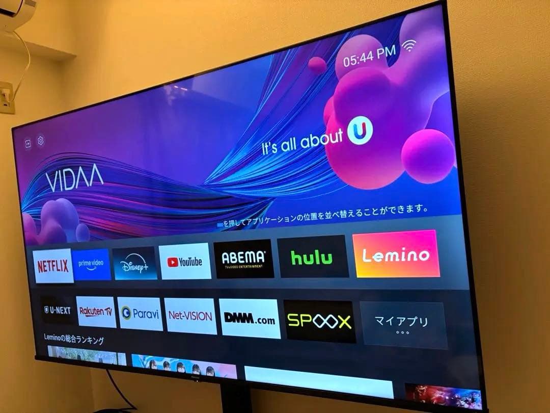 Hisense 65インチ4K液晶テレビ　65A6H:2023年製