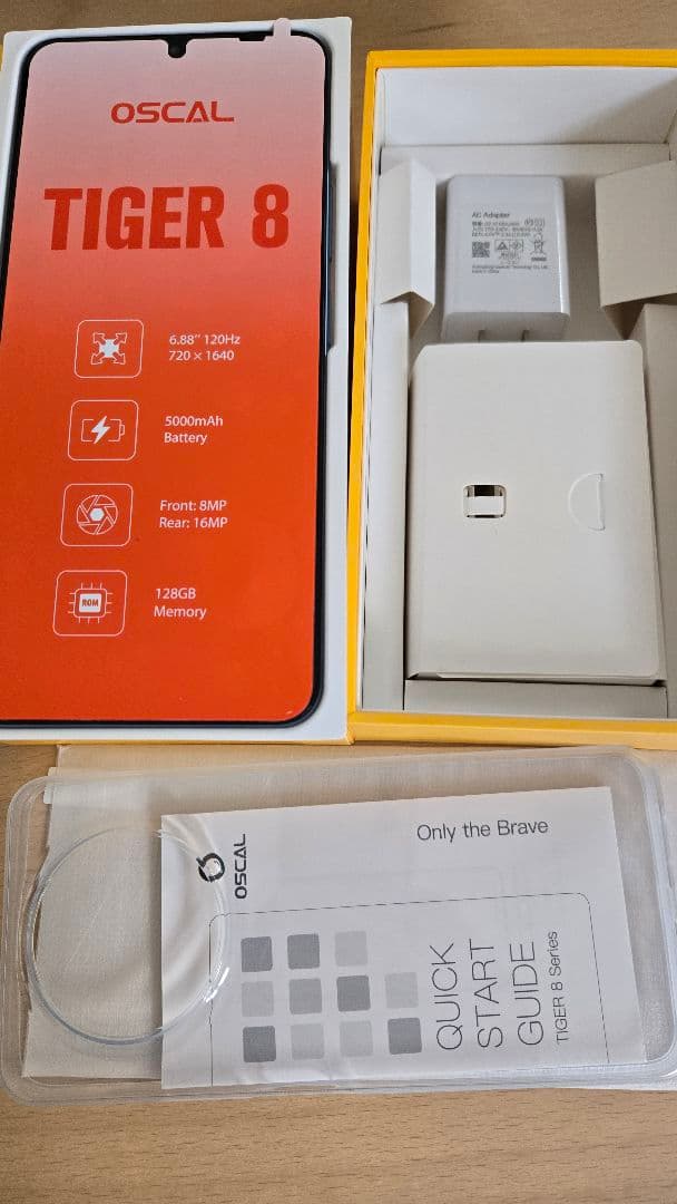OSCAL TIGER 8 スマートフォン 128GB