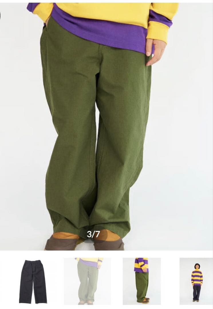 TapWater Military Trousers タップウォーター