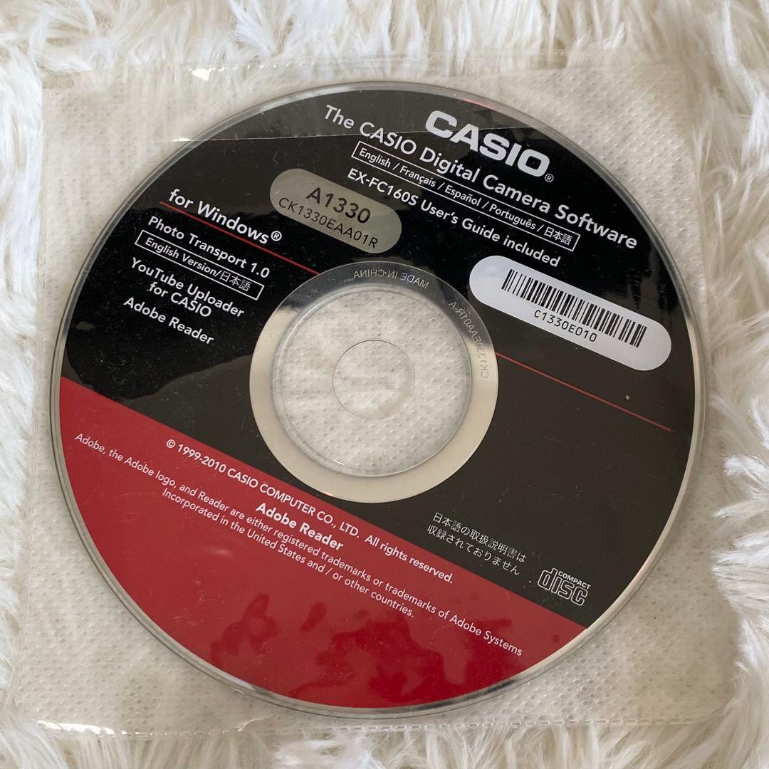 【動作確認済み】CASIO EXILIM EX-FC160S レッド おまけ付き