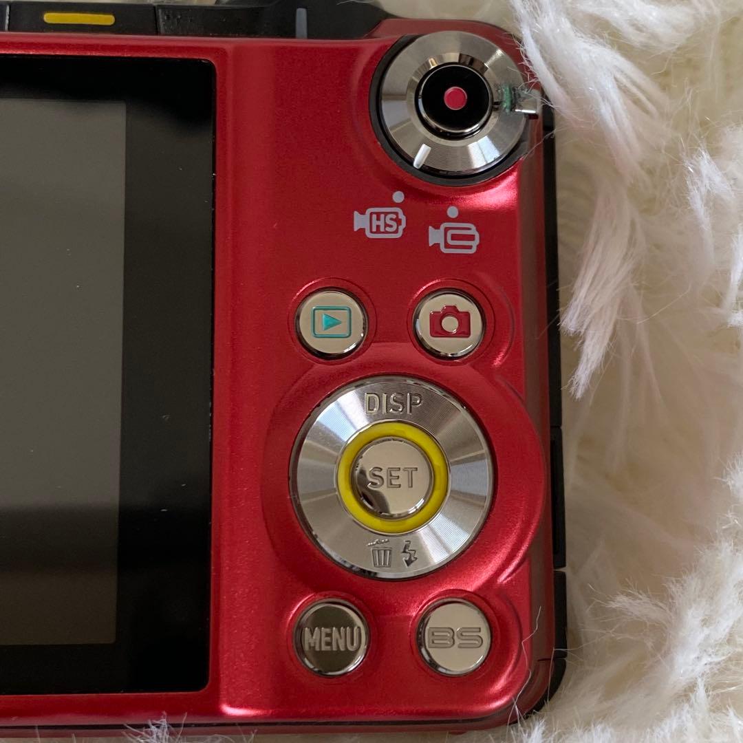 【動作確認済み】CASIO EXILIM EX-FC160S レッド おまけ付き
