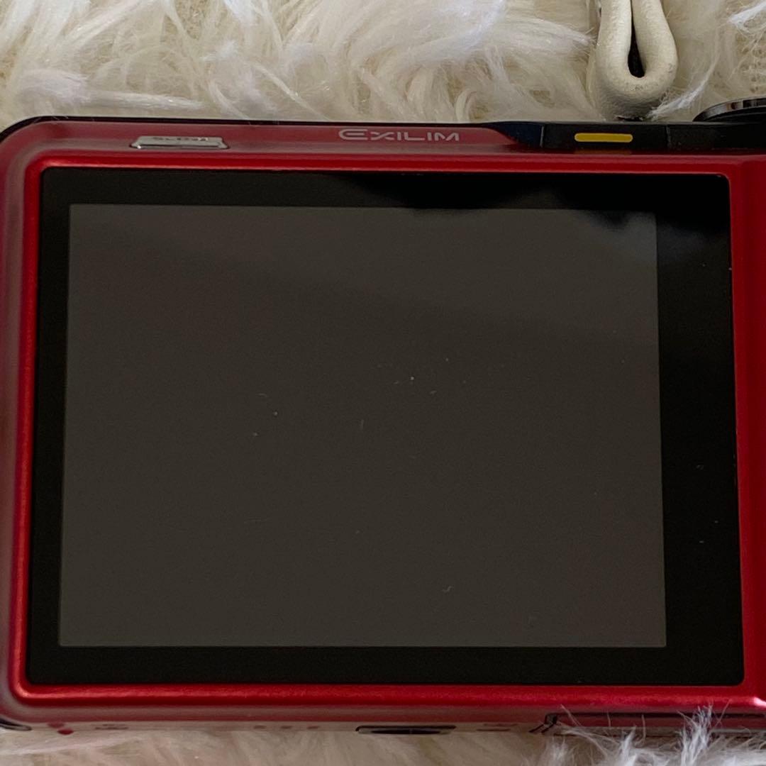 【動作確認済み】CASIO EXILIM EX-FC160S レッド おまけ付き