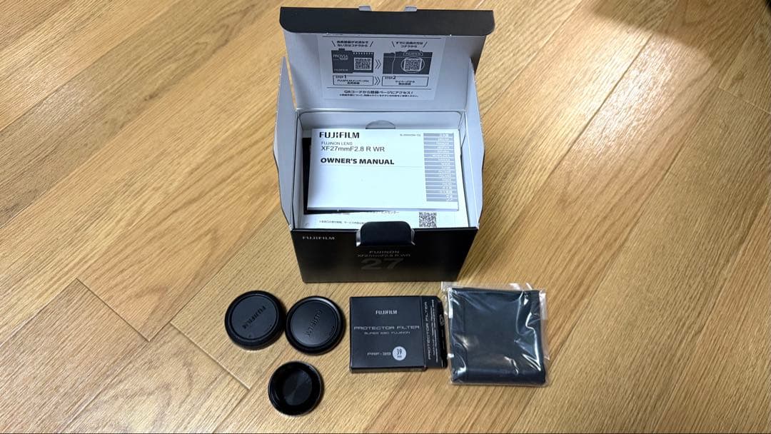 【美品】XF27mmF2.8 R WR