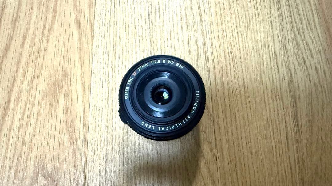 【美品】XF27mmF2.8 R WR