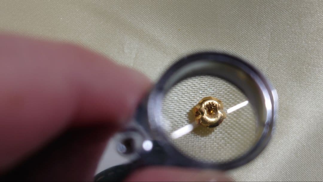 K18　三角 ピアス　ロングピアス　星ピアス