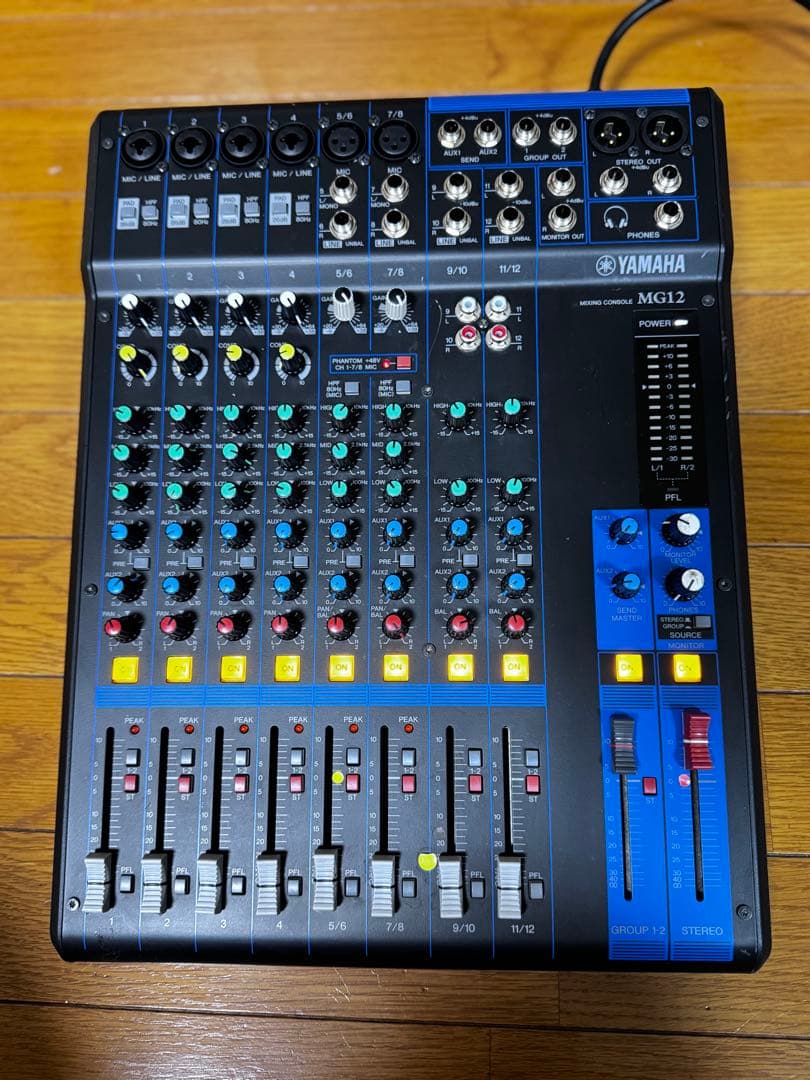 YAMAHA MG12 アナログミキサー 12チャンネル