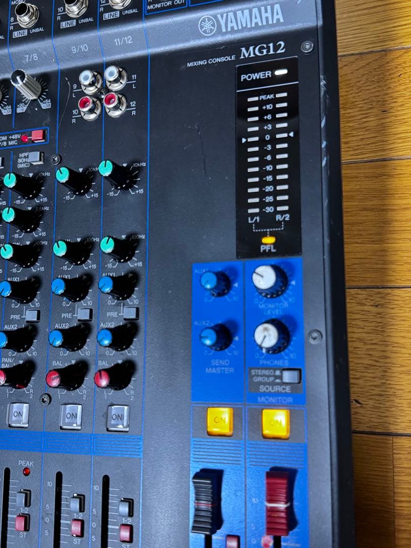 YAMAHA MG12 アナログミキサー 12チャンネル
