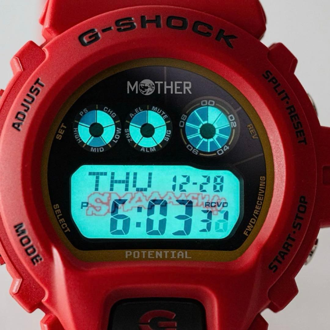 MOTHER G-SHOCK 赤