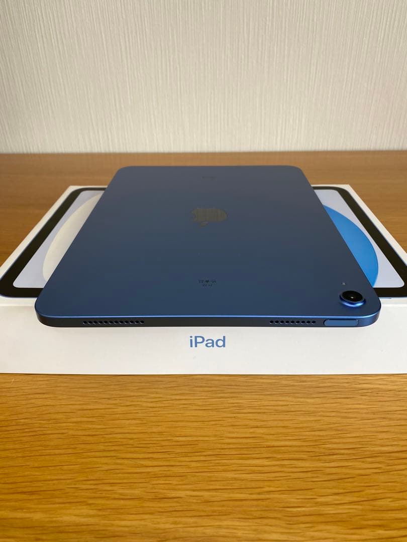 【美品】iPad 第10世代　充電67回　iPad本体　付属品完備