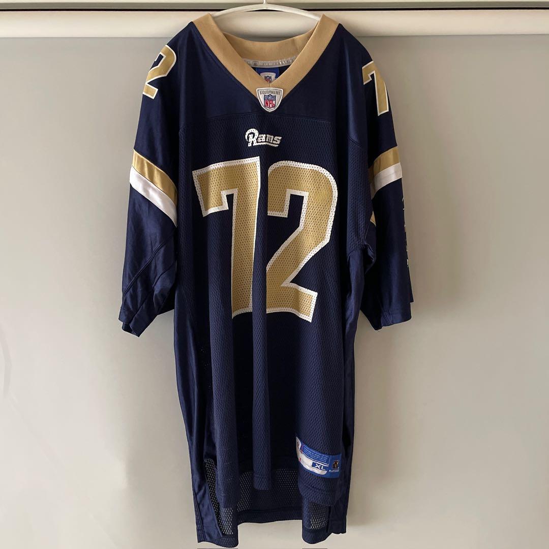 ⭐️【ビンテージ/米国購入/美品】リーボック LA ラムズ ゲームシャツ XL