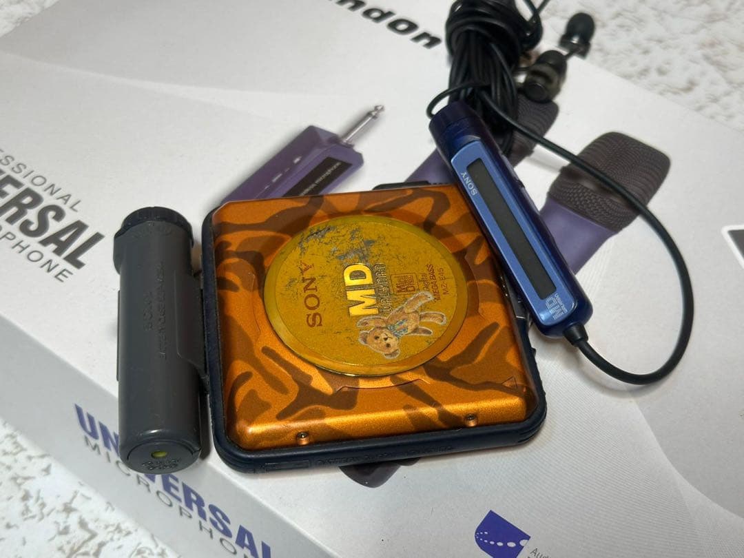 SONY ポータブルMDプレーヤー MZ-E45 中古
