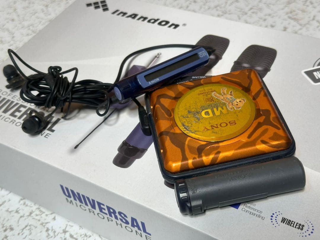 SONY ポータブルMDプレーヤー MZ-E45 中古