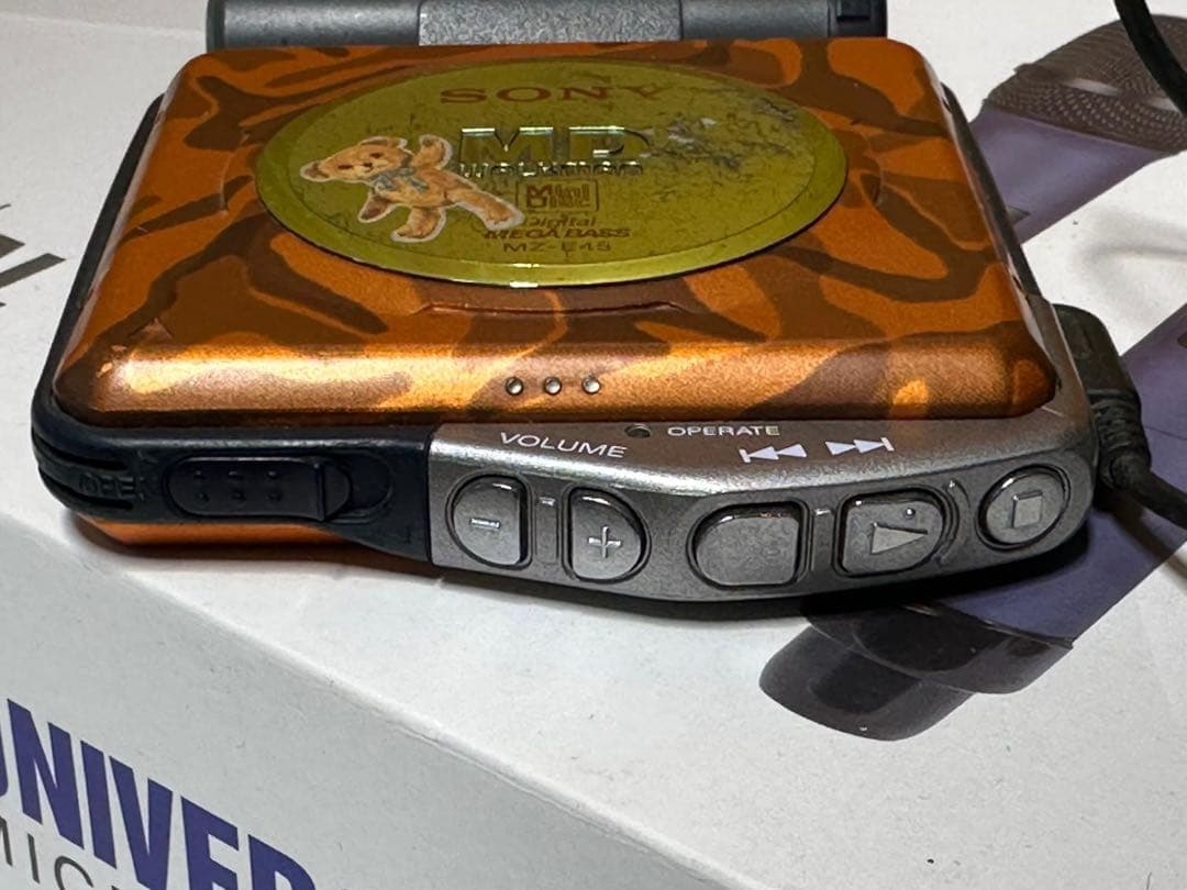SONY ポータブルMDプレーヤー MZ-E45 中古