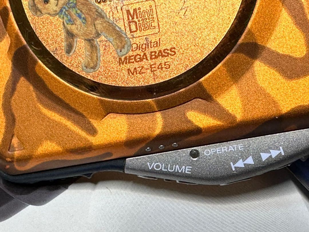 SONY ポータブルMDプレーヤー MZ-E45 中古