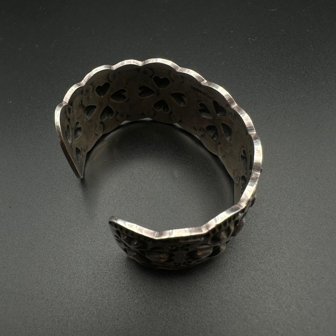 Navajo Sunshine Reeves スタンプワーク バングル